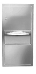 Bradley #2291 Towel Dispenser/Waste Receptacle- Recessed