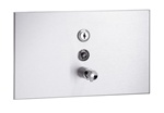 Bradley #6437 Recessed Mounted Liquid Soap Dispenser