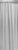 Bradley #9533 Antimicrobial Vinyl Shower Curtain 48x72"