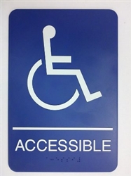 Handicap Accessible Sign